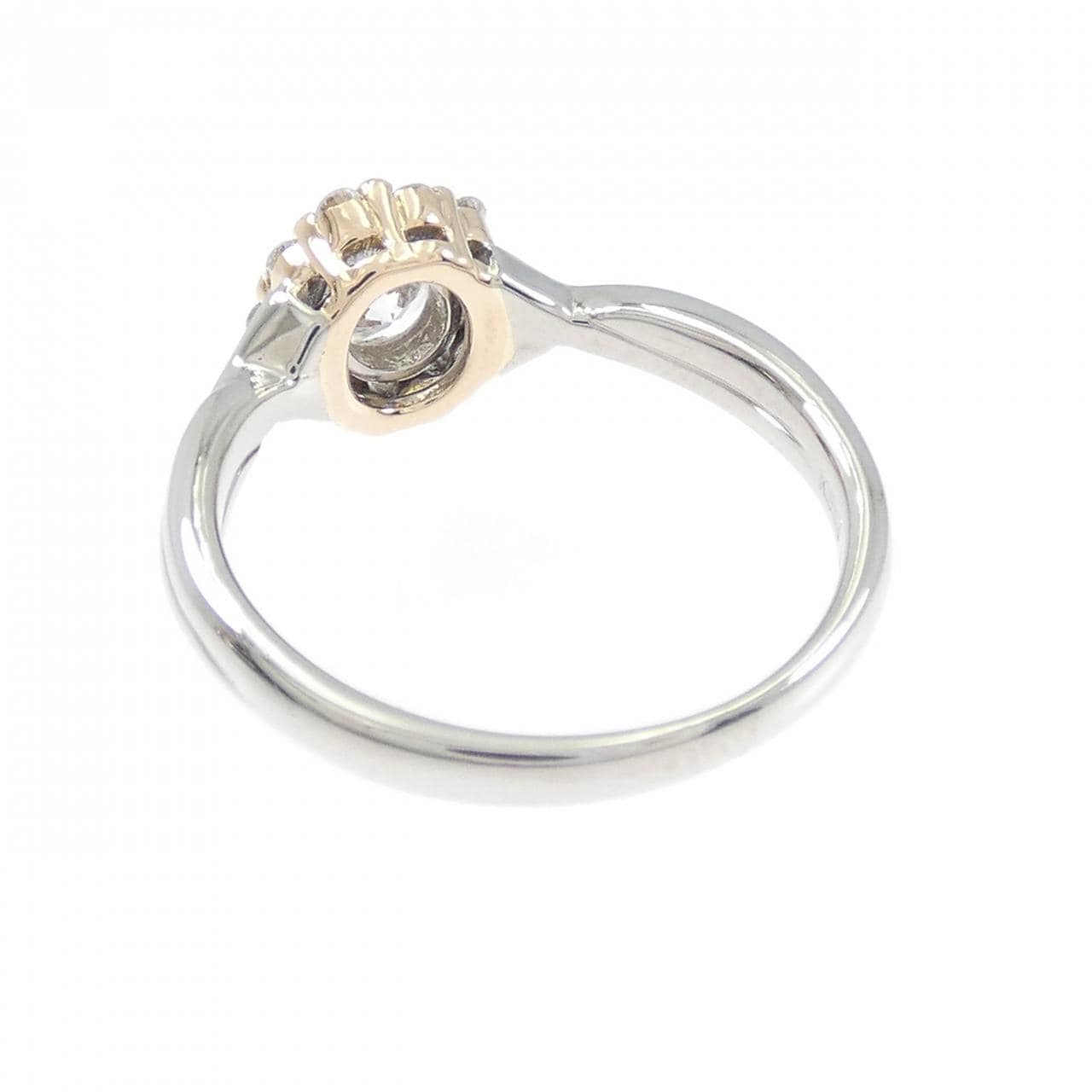 K18WG/K18PG ダイヤモンド リング 0.343CT