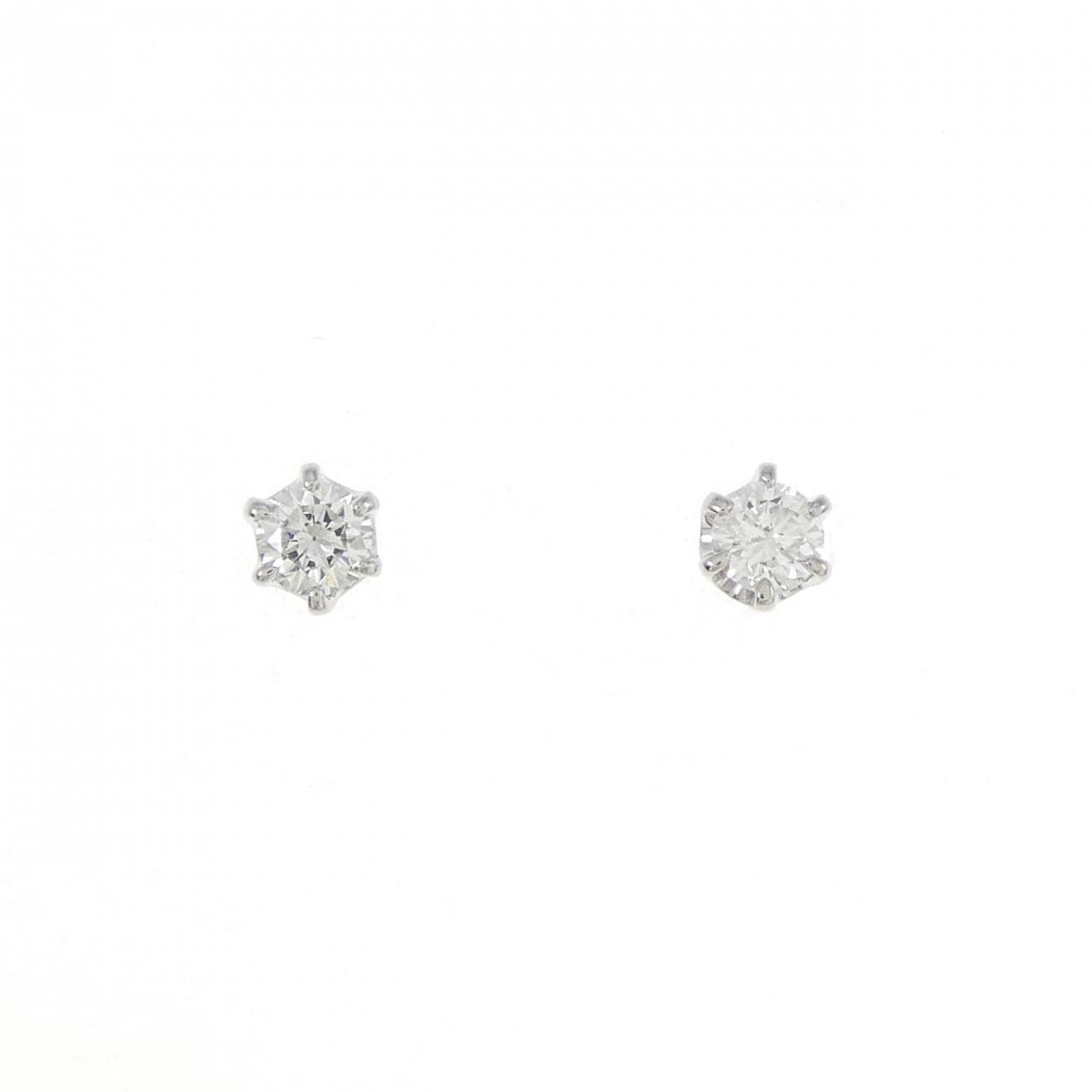 PT Solitaire Diamond Earrings 0.34CT