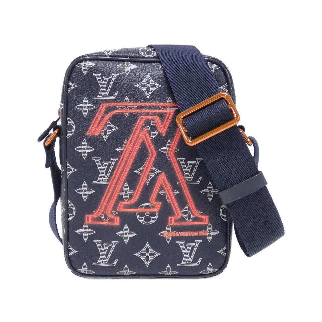 ルイヴィトン モノグラム インク(アップサイドダウン) ダヌーブ M43678 ショルダーバッグ