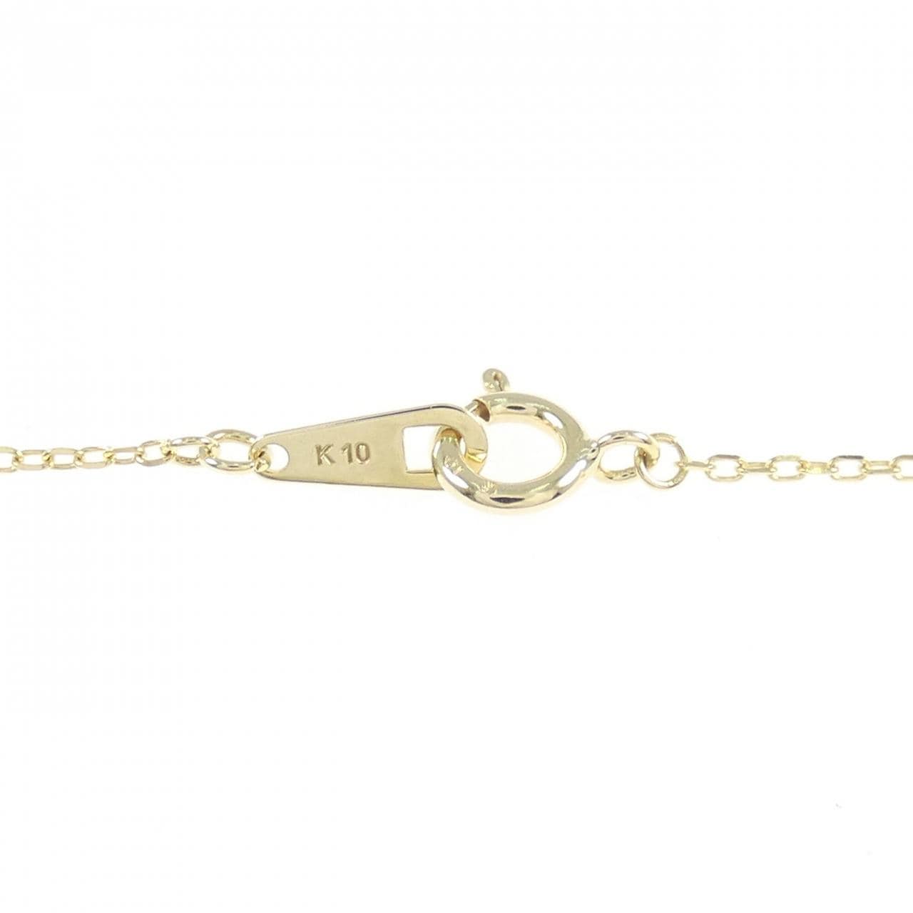 K10YG クロス ネックレス