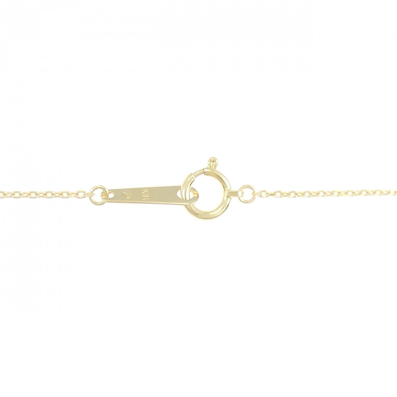 K18YG ハート ダイヤモンド ネックレス 0.40CT