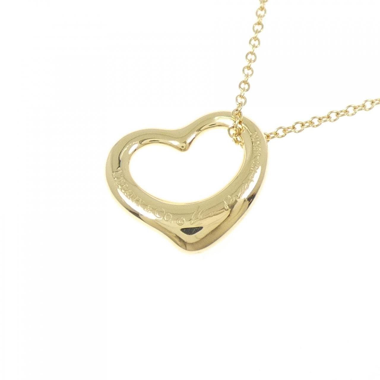 ティファニー オープンハート ネックレス