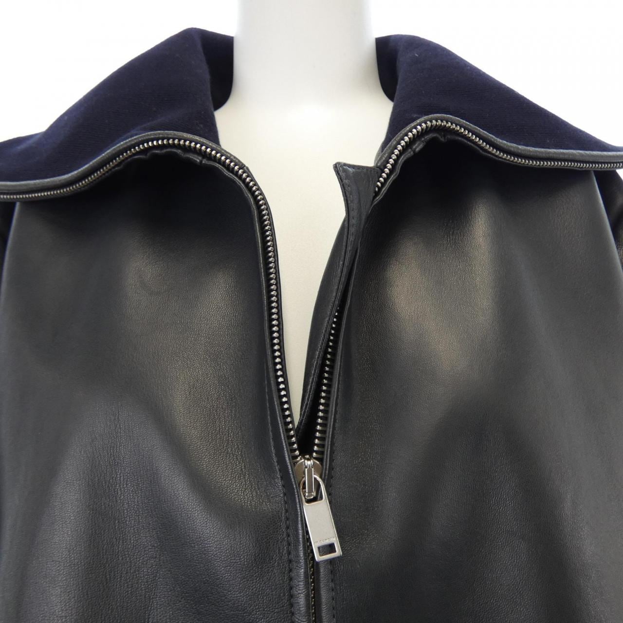 ジルサンダー JIL SANDER JSPT654270WTL0101912 レザージャケット