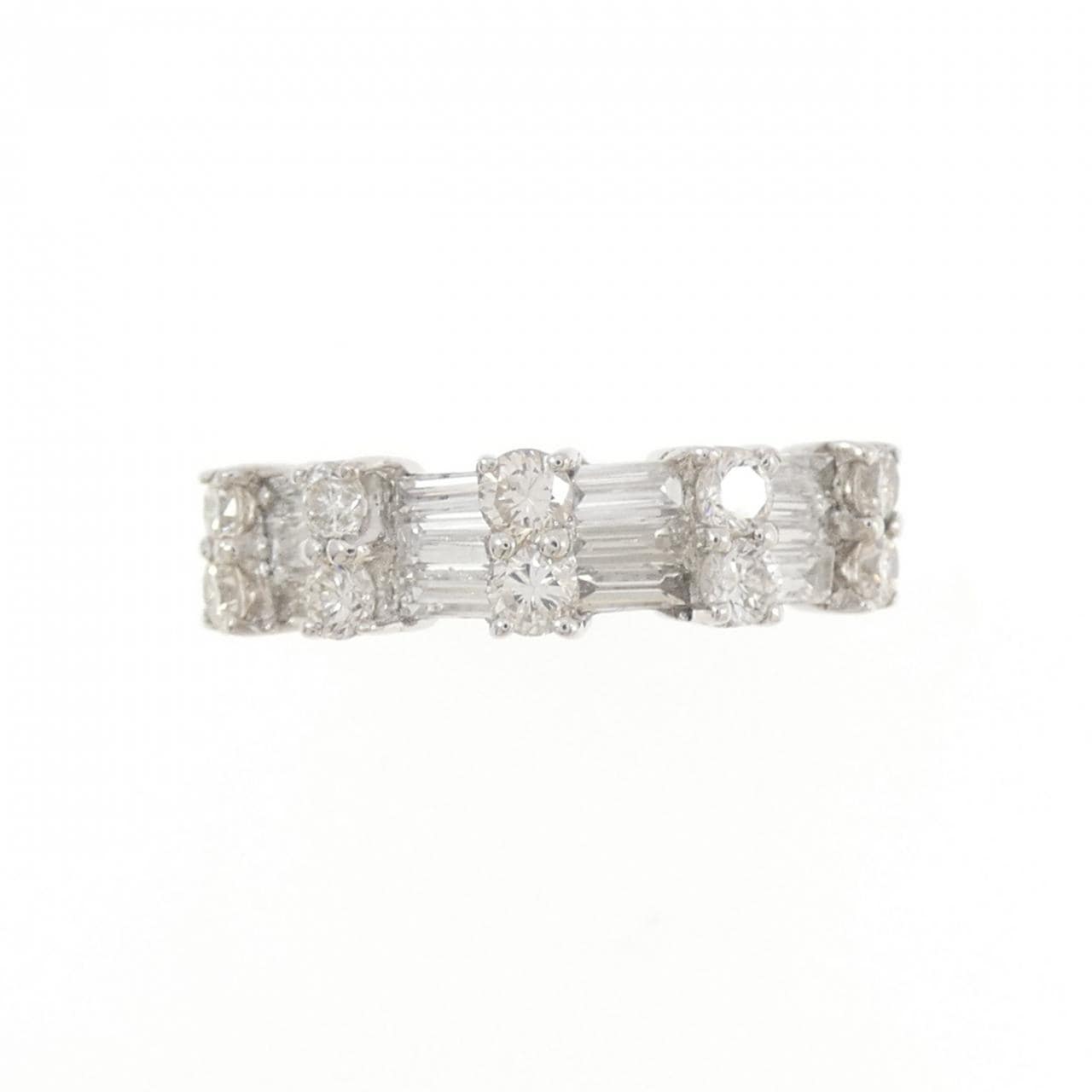 K18WG ダイヤモンド リング 1.26CT