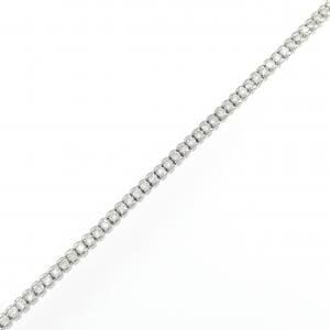 K14WG ダイヤモンド ブレスレット 1.81CT