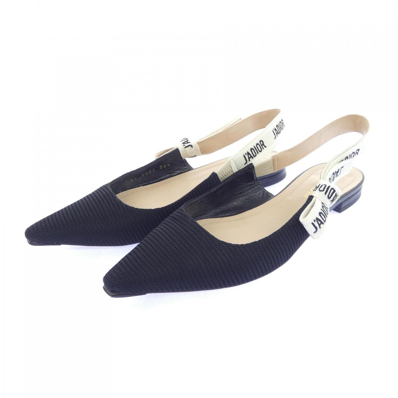 クリスチャンディオール CHRISTIAN DIOR J'ADIOR スリングバックフラット KCB384TFL パンプス