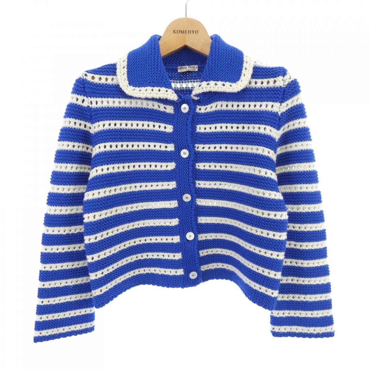 ミュウミュウ MIU MIU MMF466 1Y41 カーディガン