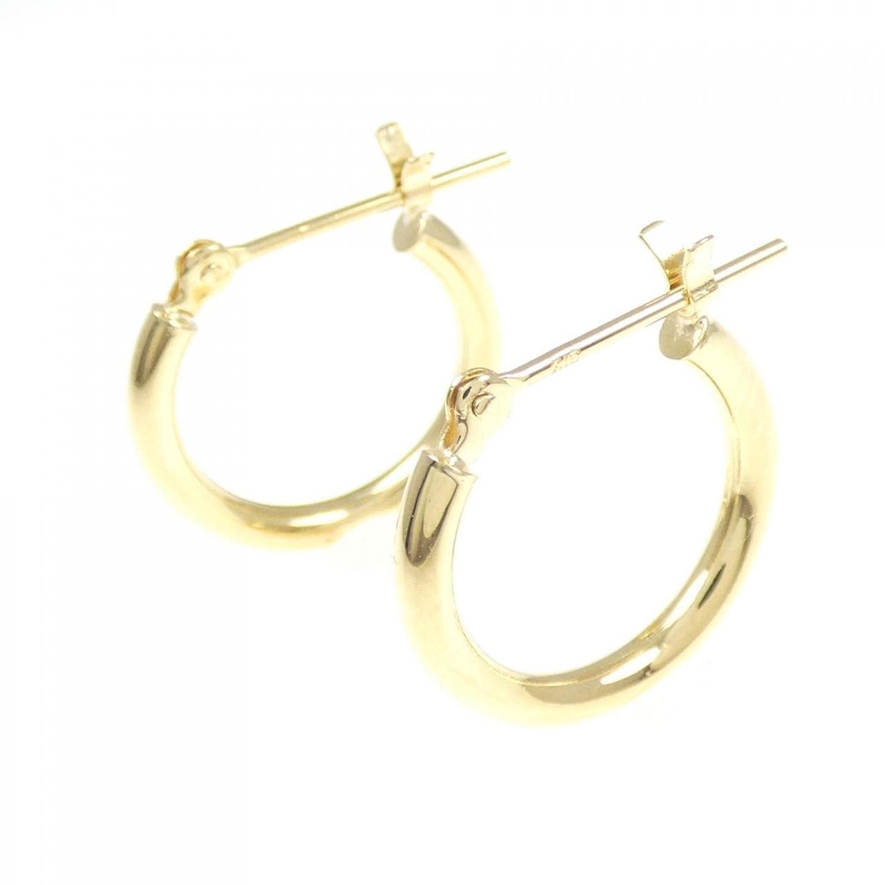 K18YG earrings