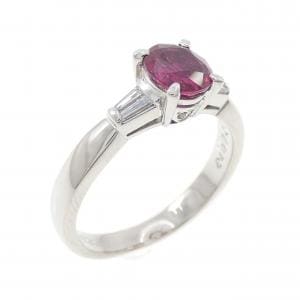 PT900 ルビー リング 0.87CT