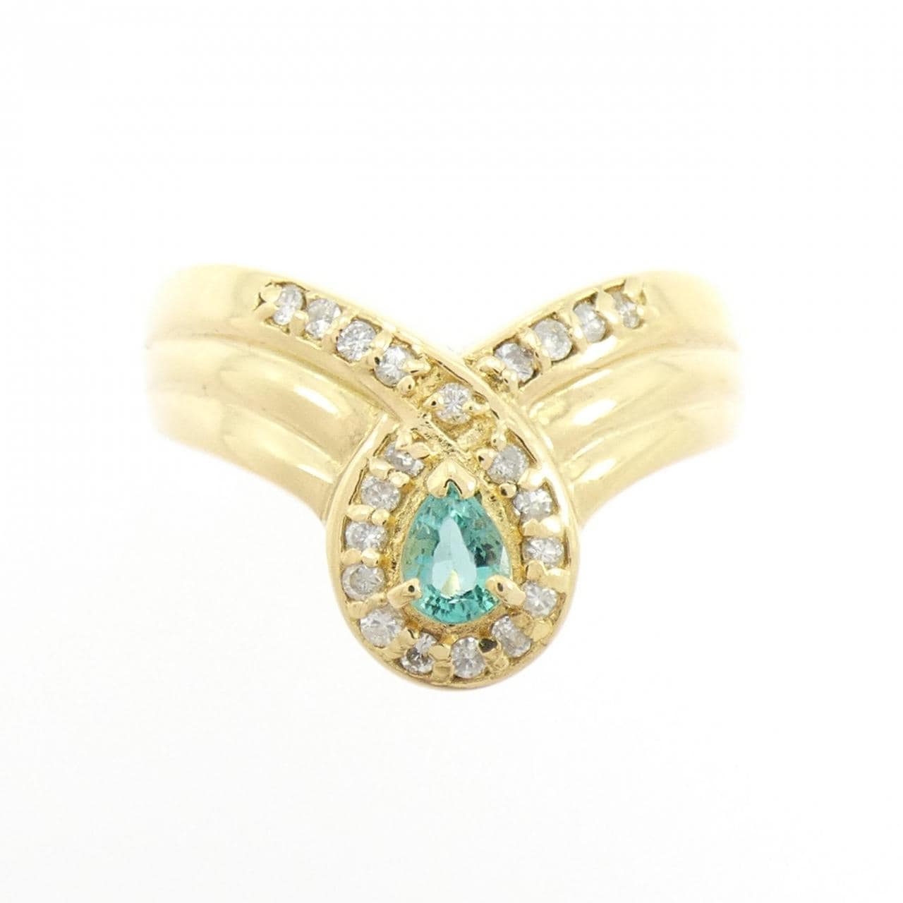 K18YG ベリル リング