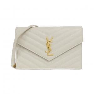 サンローラン 393953 BOW01 チェーンウォレット