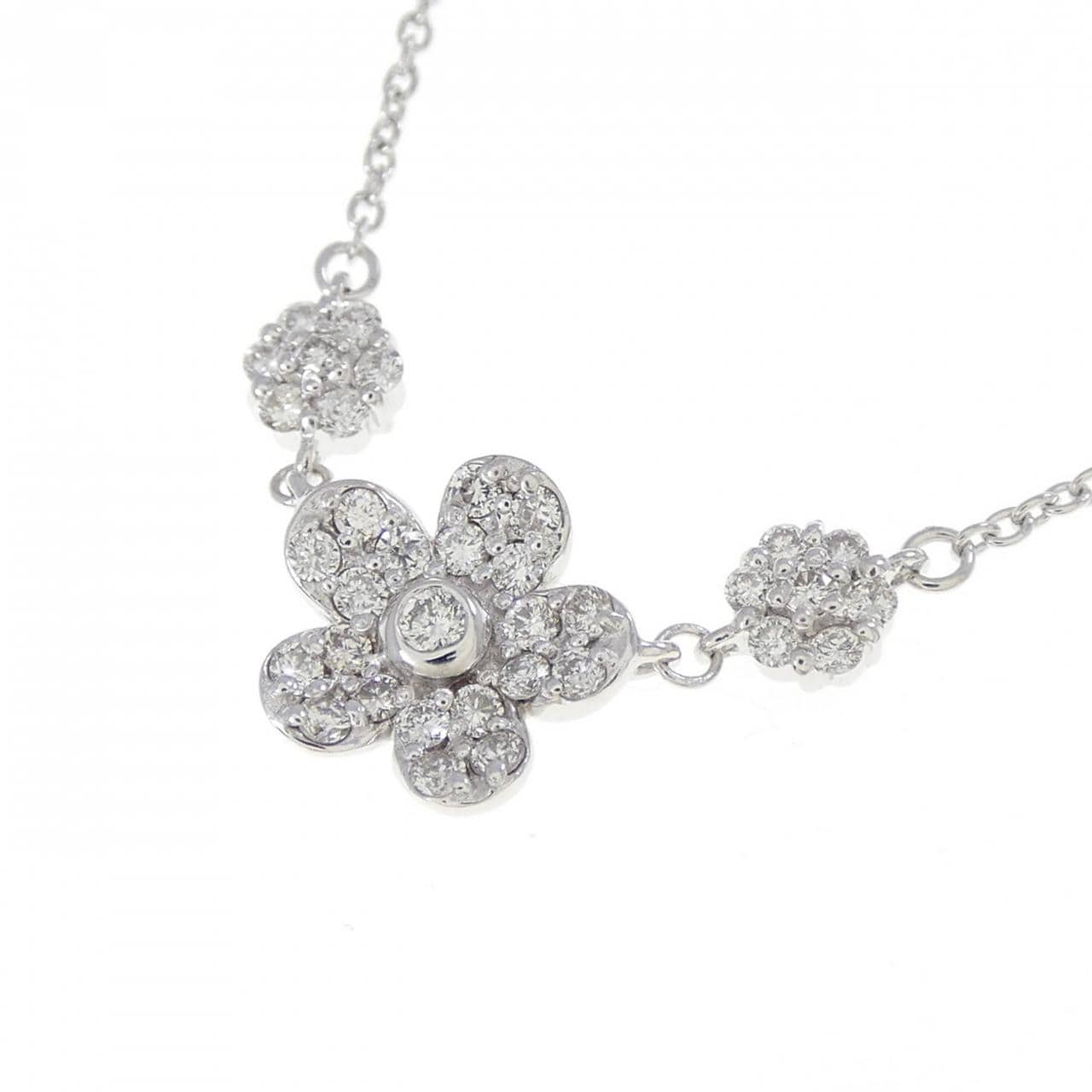 ポンテヴェキオ ダイヤモンド ネックレス 0.24CT