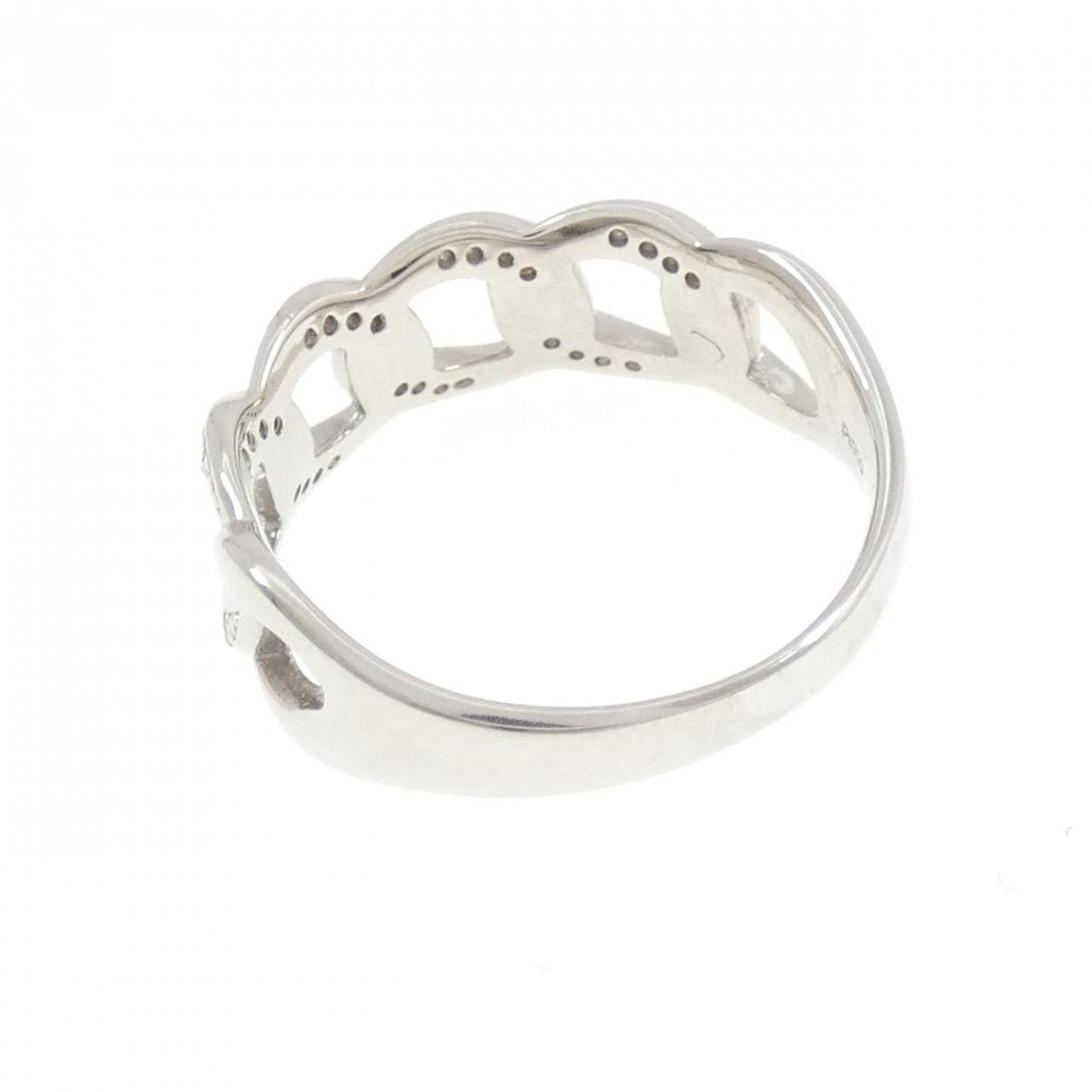 PT950 ダイヤモンド リング 0.10CT