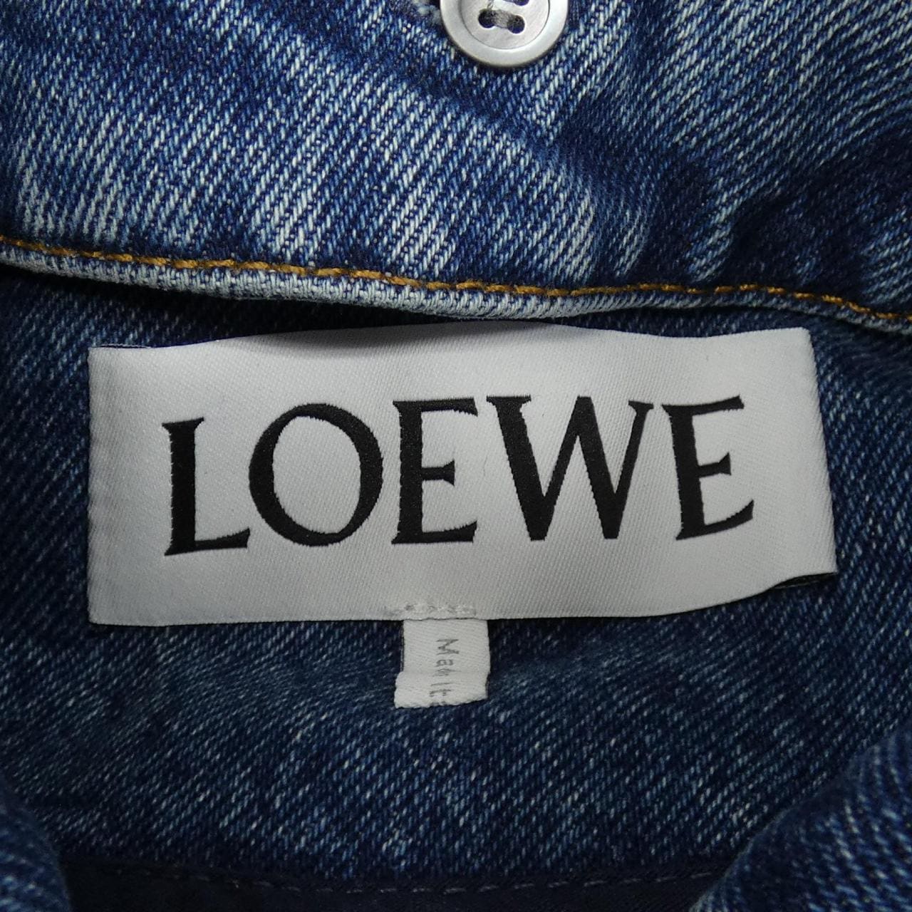 ロエベ LOEWE S359Y50X25 デニムジャケット