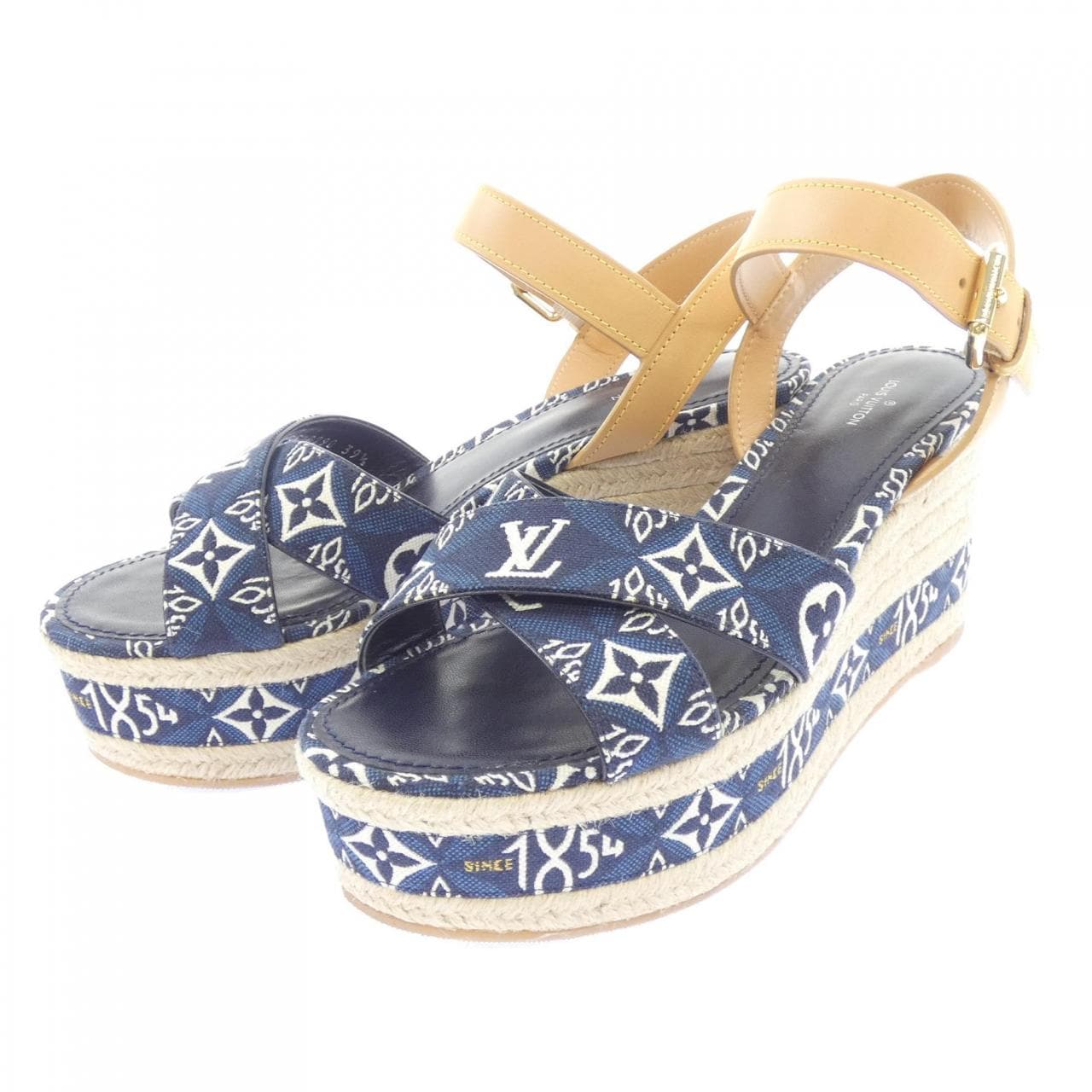 ルイヴィトン LOUIS VUITTON SINCE1854 バウンダリー･ライン サンダル