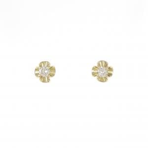 K18YG ダイヤモンド ピアス 0.18CT