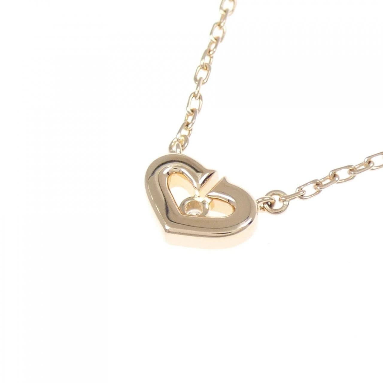 Cartier C heart小號項鍊