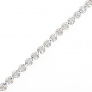 K18WG ダイヤモンド ブレスレット 1.01CT