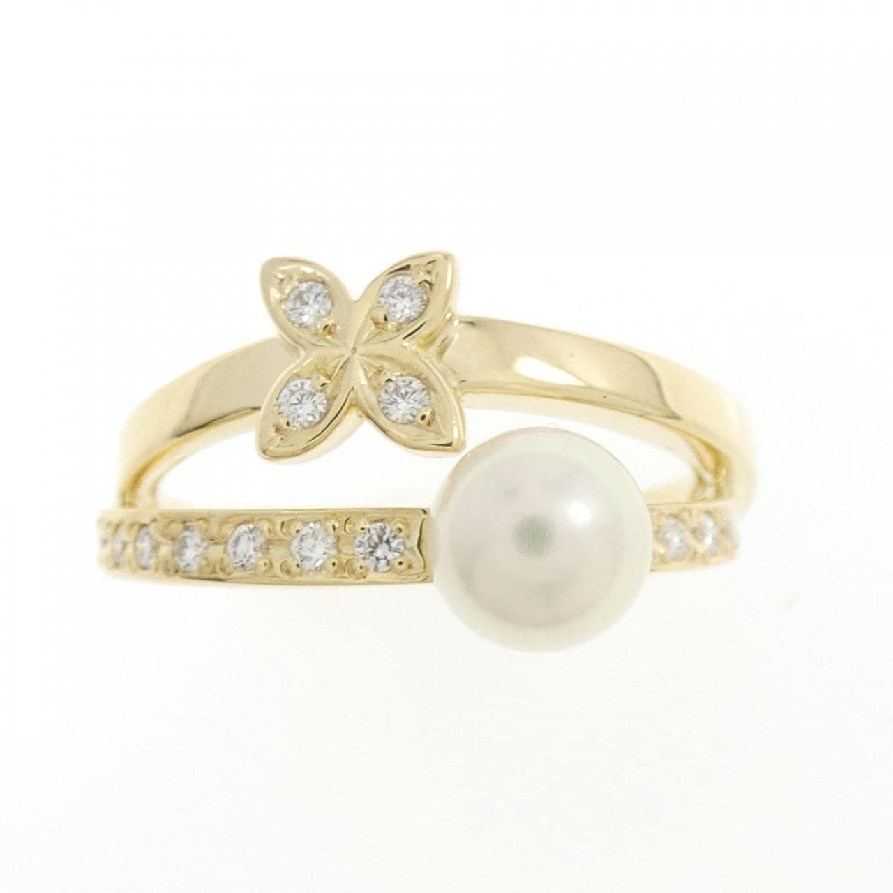 MIKIMOTO Akoya pearl ring 5.4mm