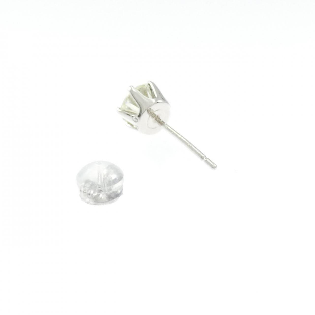 PT/PT900 ダイヤモンド ピアス 1.050CT VLY VS2 Good 片耳