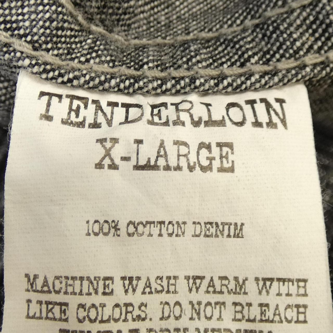 テンダーロイン TENDERLOIN デニムジャケット