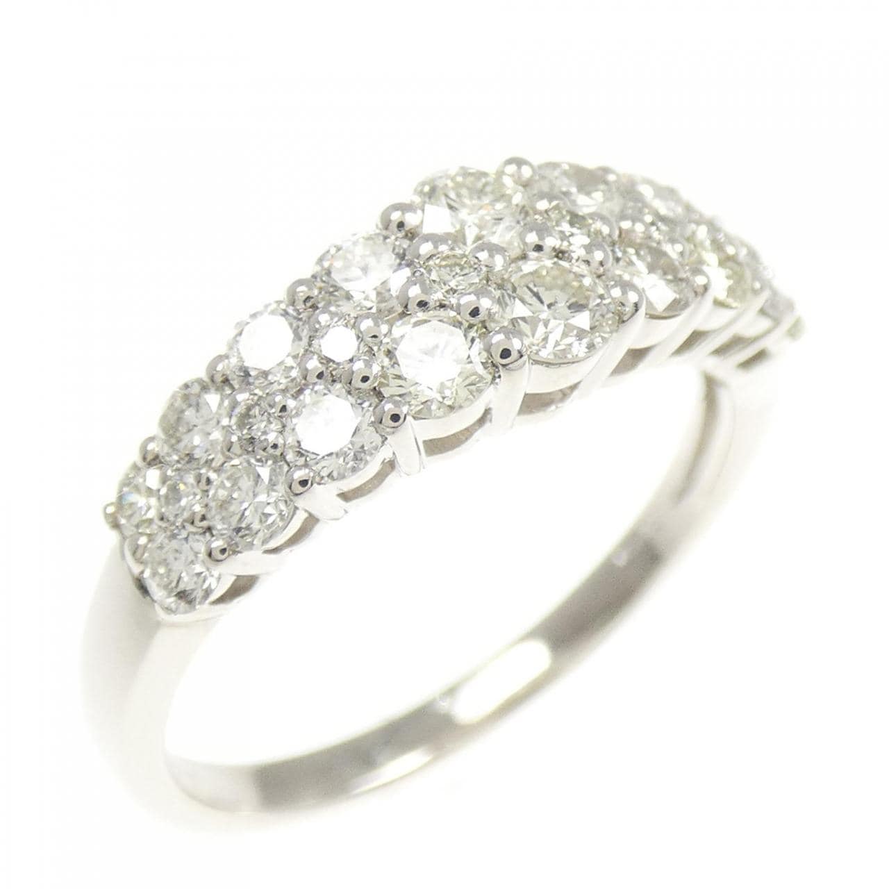 PT950 ダイヤモンド リング 0.80CT