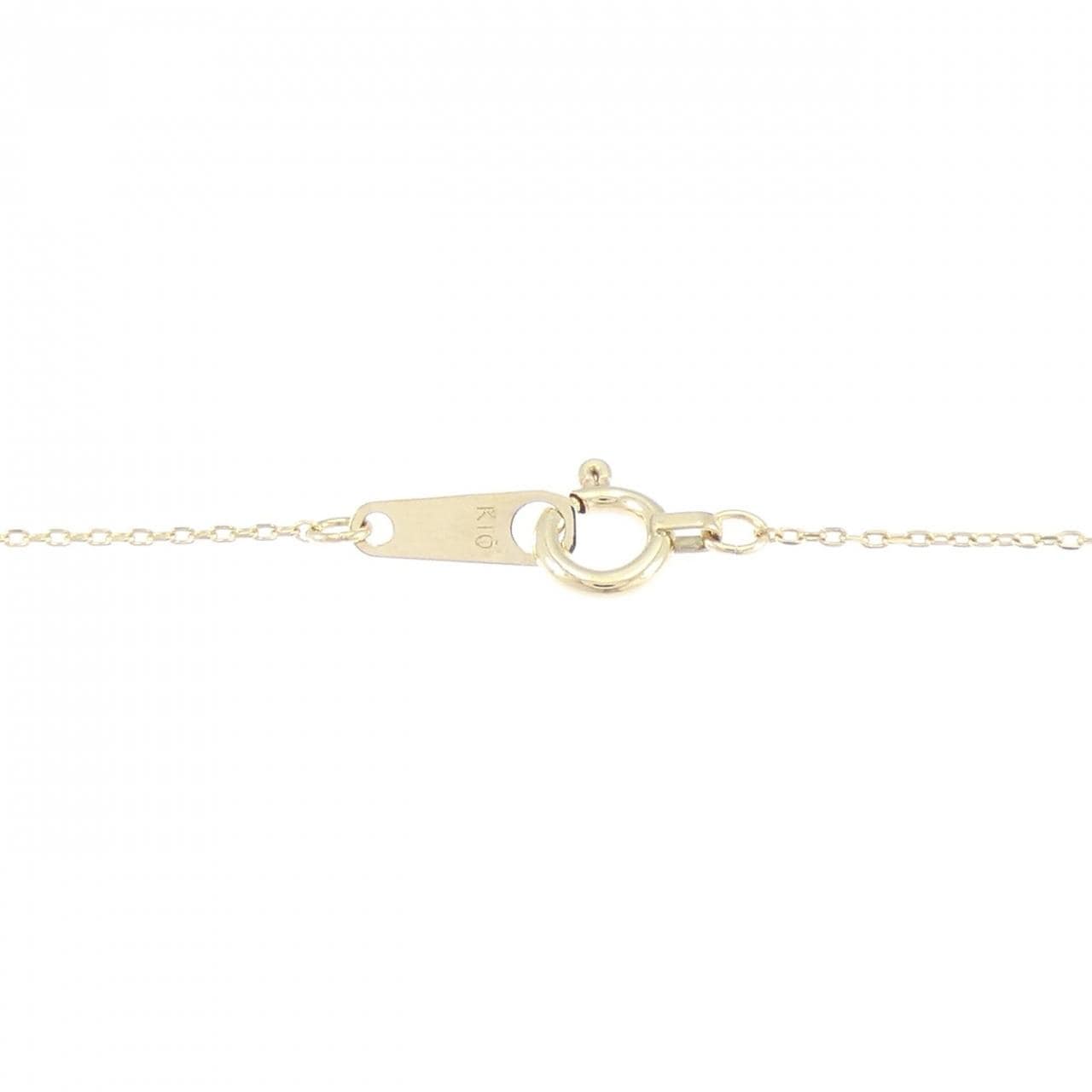 K10YG ダイヤモンド ネックレス 0.01CT