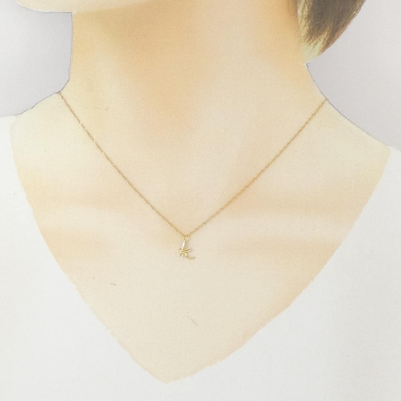 シエナ ロゼ ダイヤモンド ネックレス