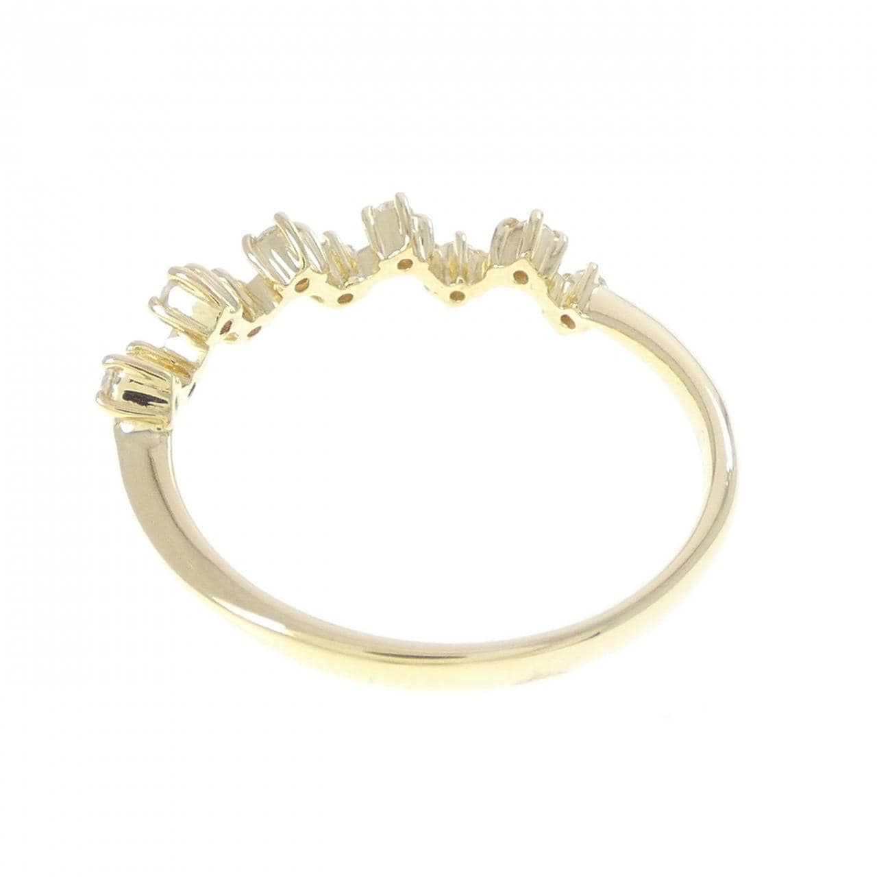K18YG ダイヤモンド リング 0.14CT