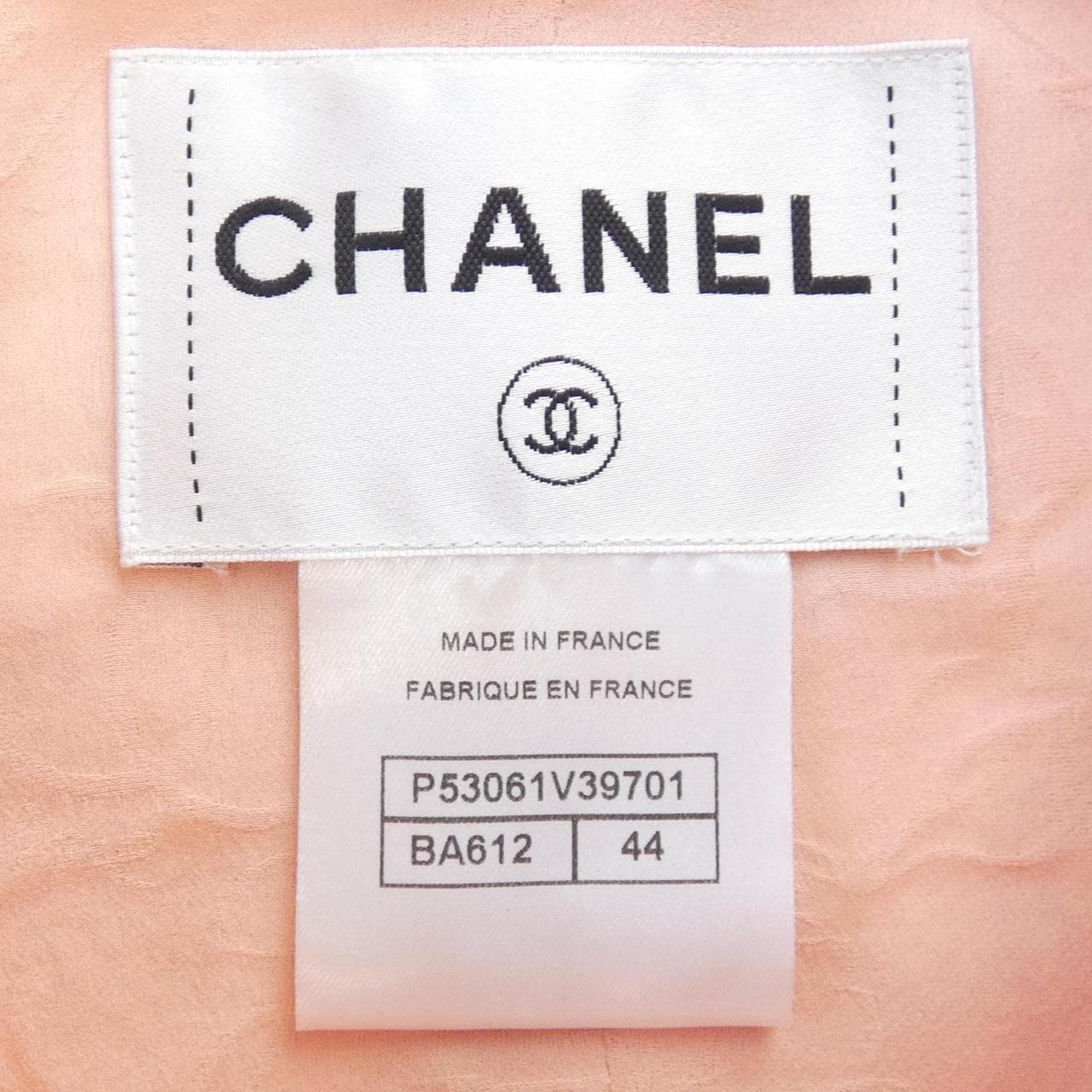 CHANEL CHANEL Collarless Jacket