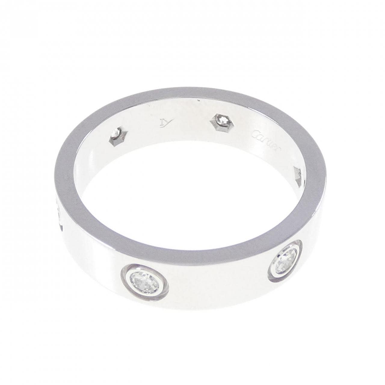 カルティエ ラブ フルダイヤ リング