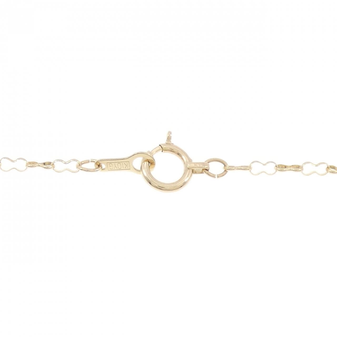 アガット K10YG ネックレス