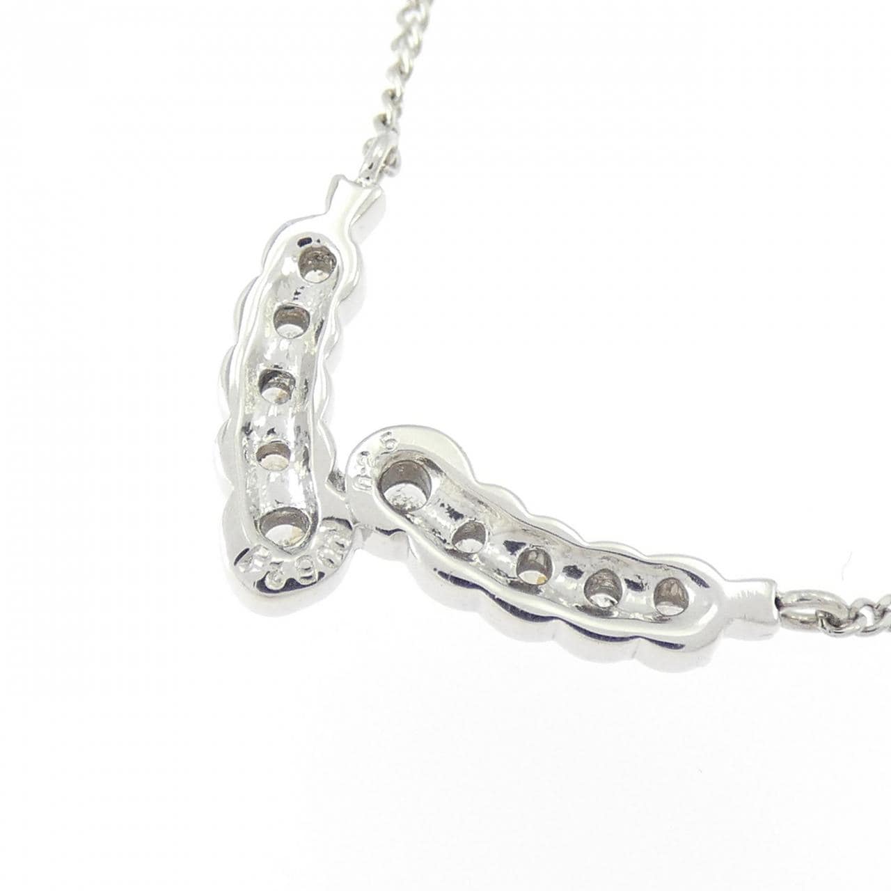 PT900/PT850 ダイヤモンド ネックレス 0.25CT