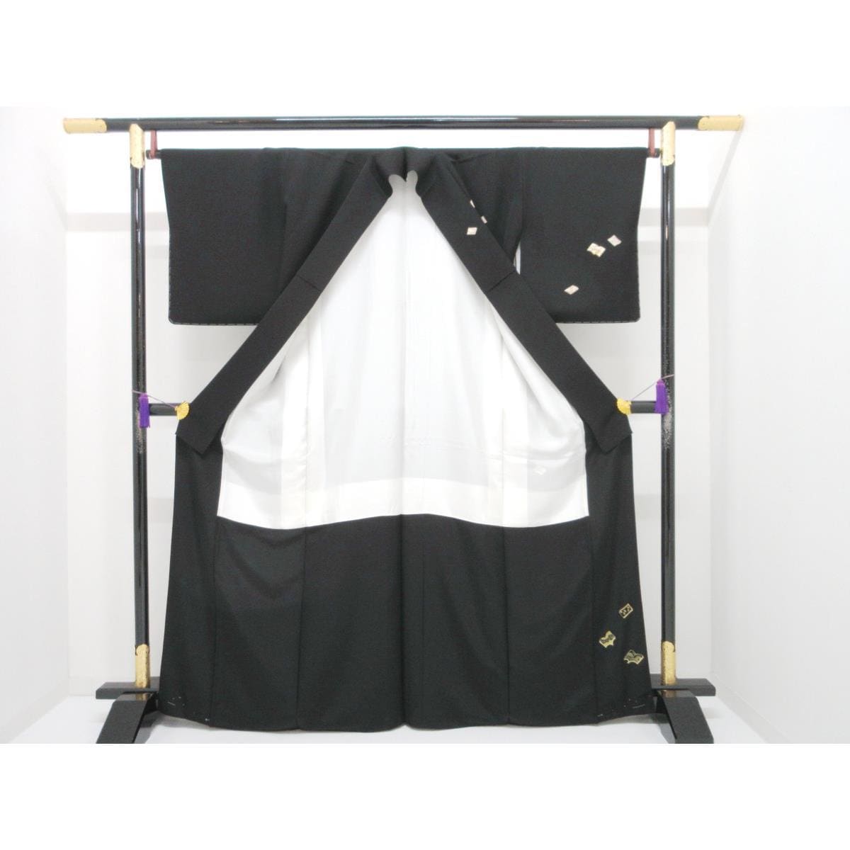 訪問着　友禅金彩加工