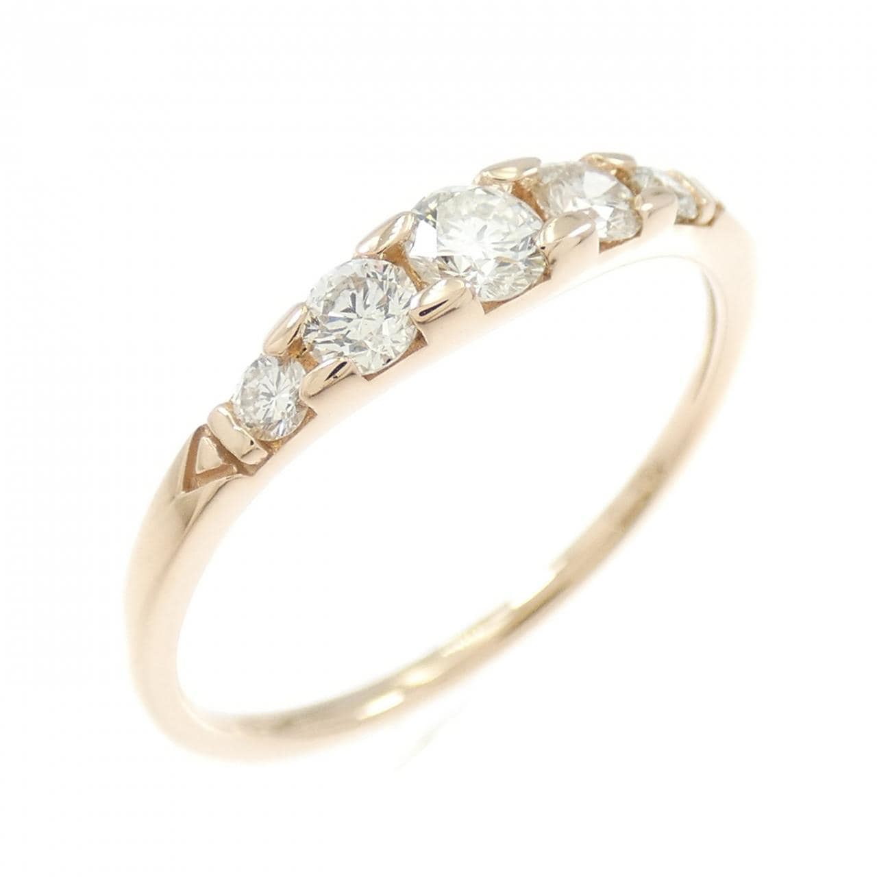 K18PG ダイヤモンド リング 0.30CT