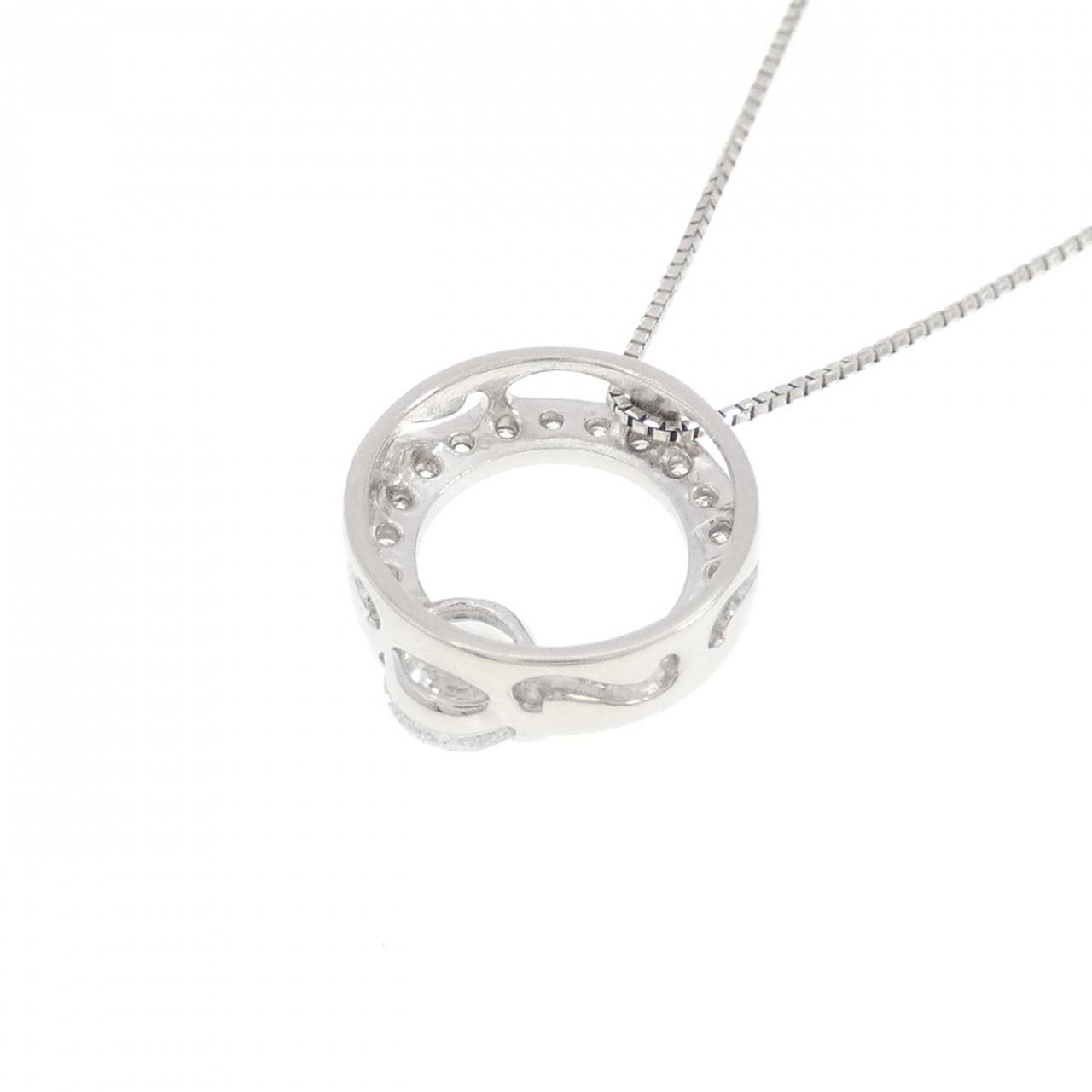 PT900/PT850 ダイヤモンド ネックレス 0.30CT