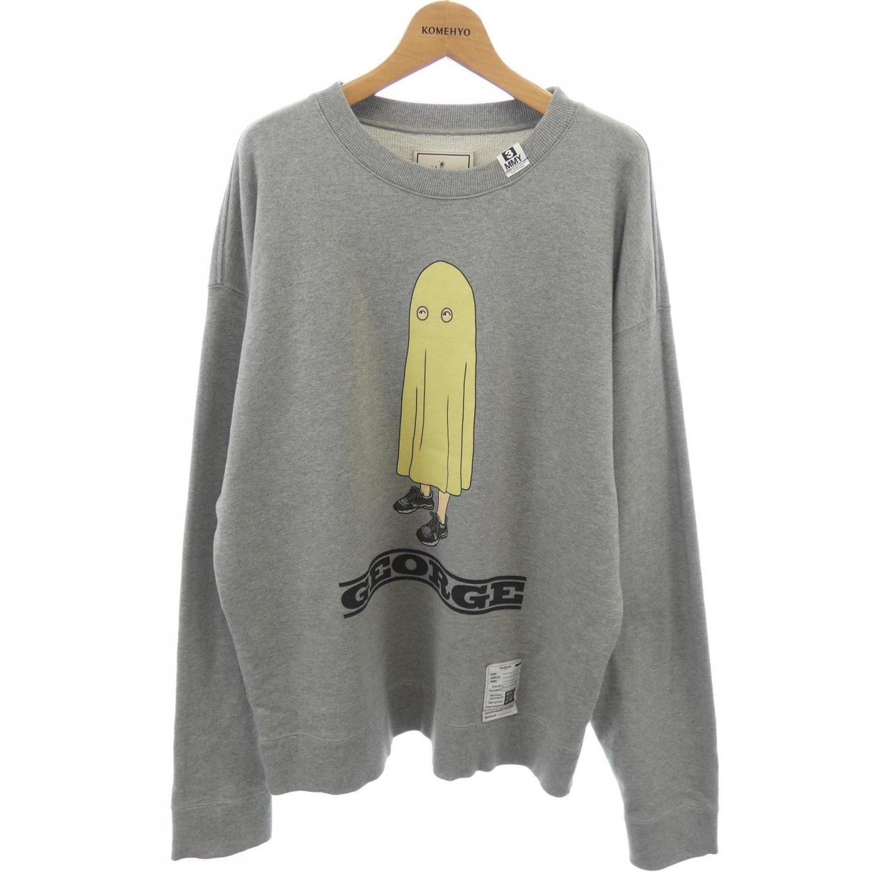 メゾンミハラヤスヒロ MAISON MIHARA YASUHI A13PO672 スウェット