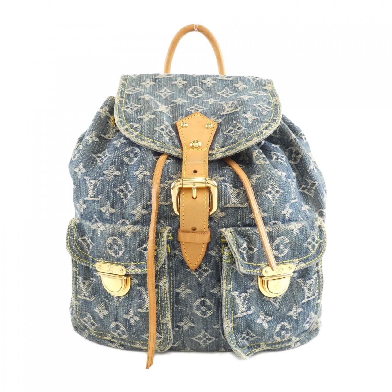 ルイヴィトン モノグラム デニム サック アド GM M95056 リュックサック