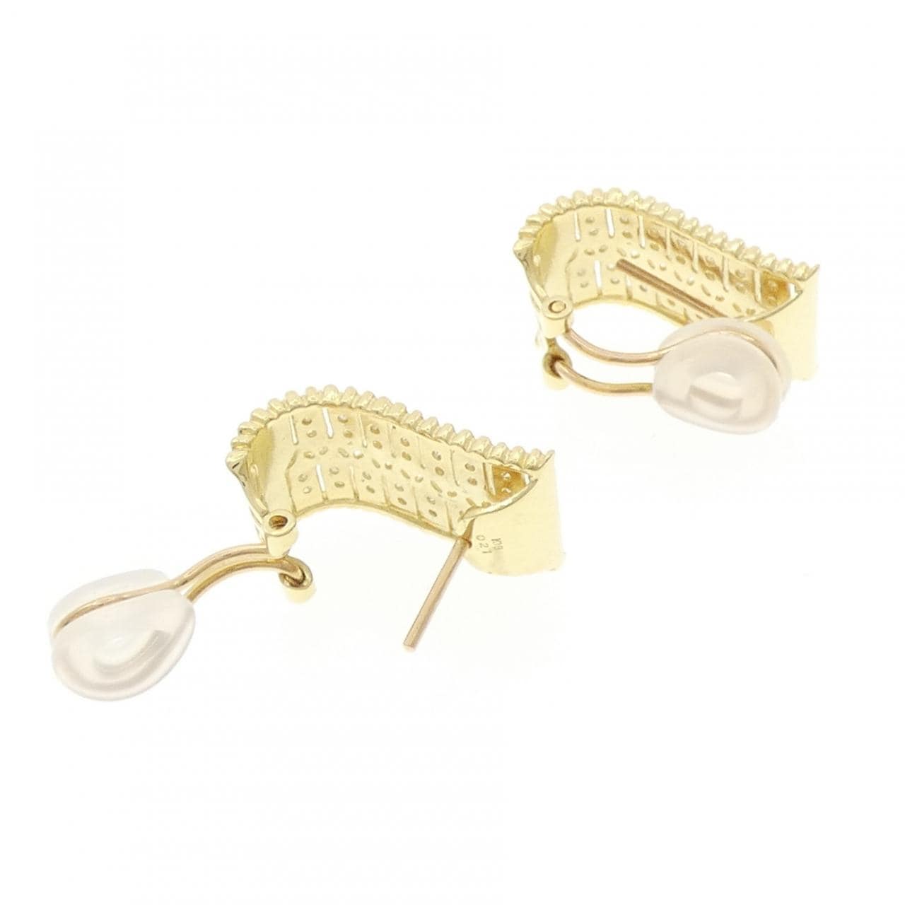 K18YG ダイヤモンド ピアス/イヤリング 0.42CT