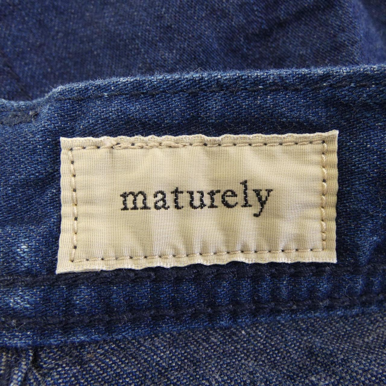 マチュアリー maturely ジーンズ