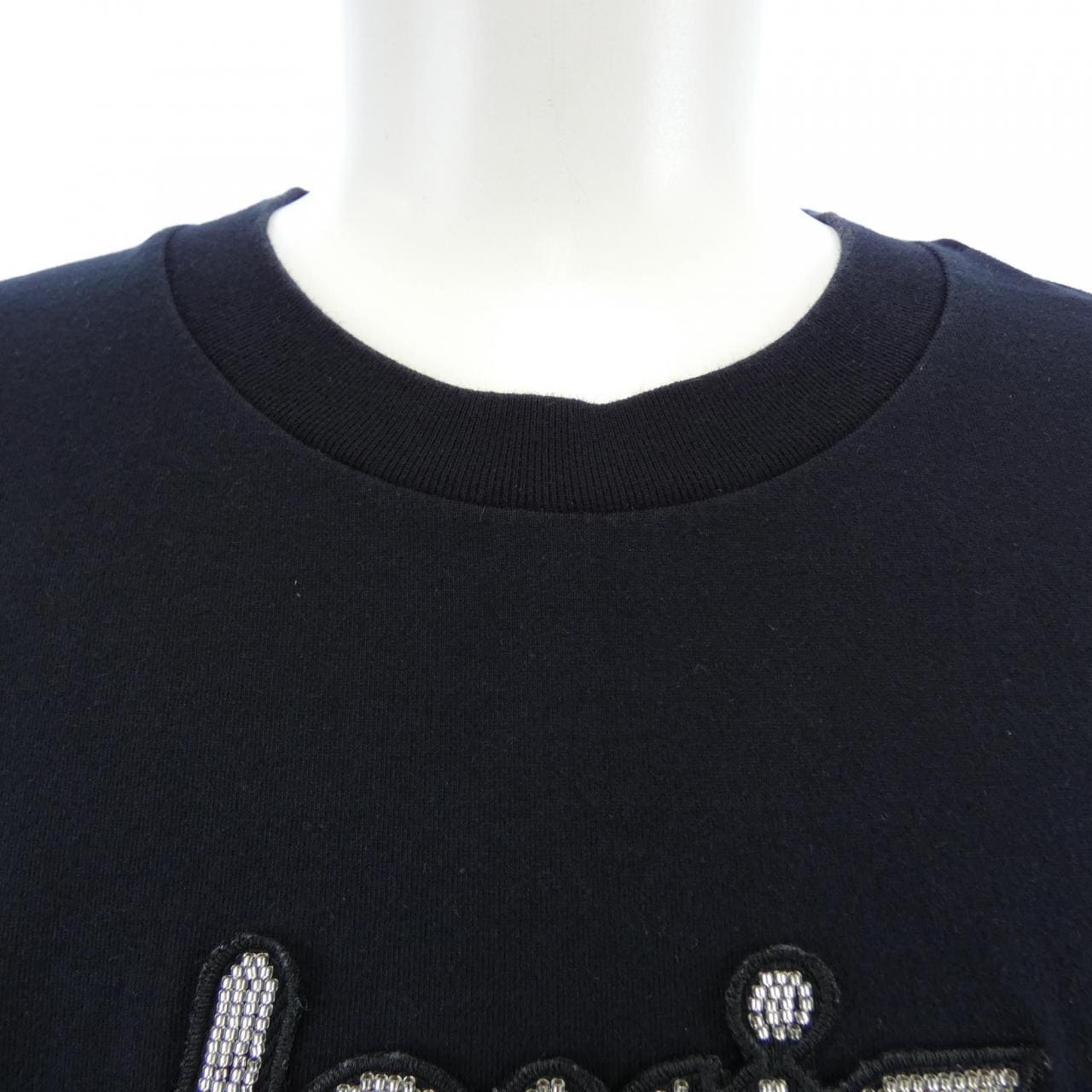 ルイヴィトン LOUIS VUITTON ビーズエンブロイダードコットンTシャツ HPY86WNPG Tシャツ