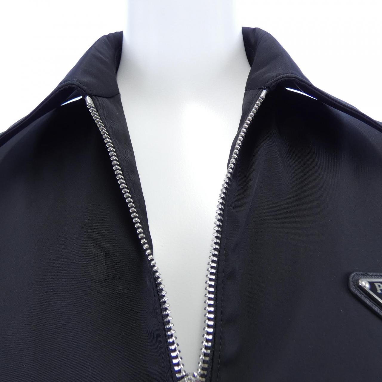 プラダ PRADA トライアングルロゴ クロップドブルゾンジャケット 292101 S231 1WQ8 ブルゾン