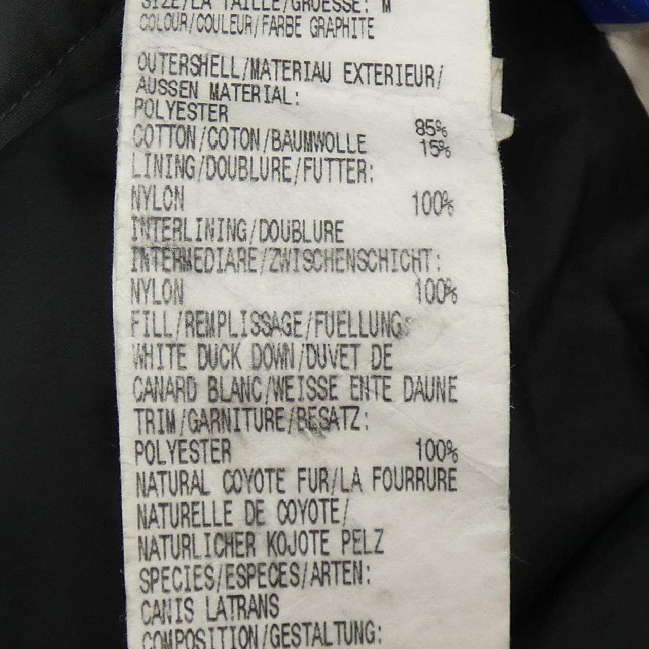 Canada goose CANADA GOOSE down coat
