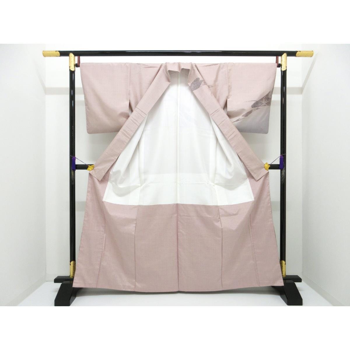 Visiting clothes Tsumugi weave Yuzen processing Bokashi dyeing