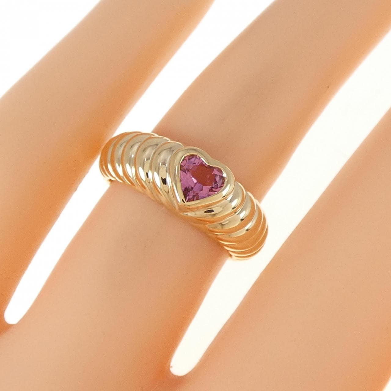 TIFFANY ribbed friendship ring