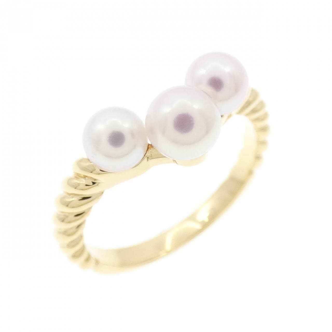 MIKIMOTO Akoya珍珠戒指