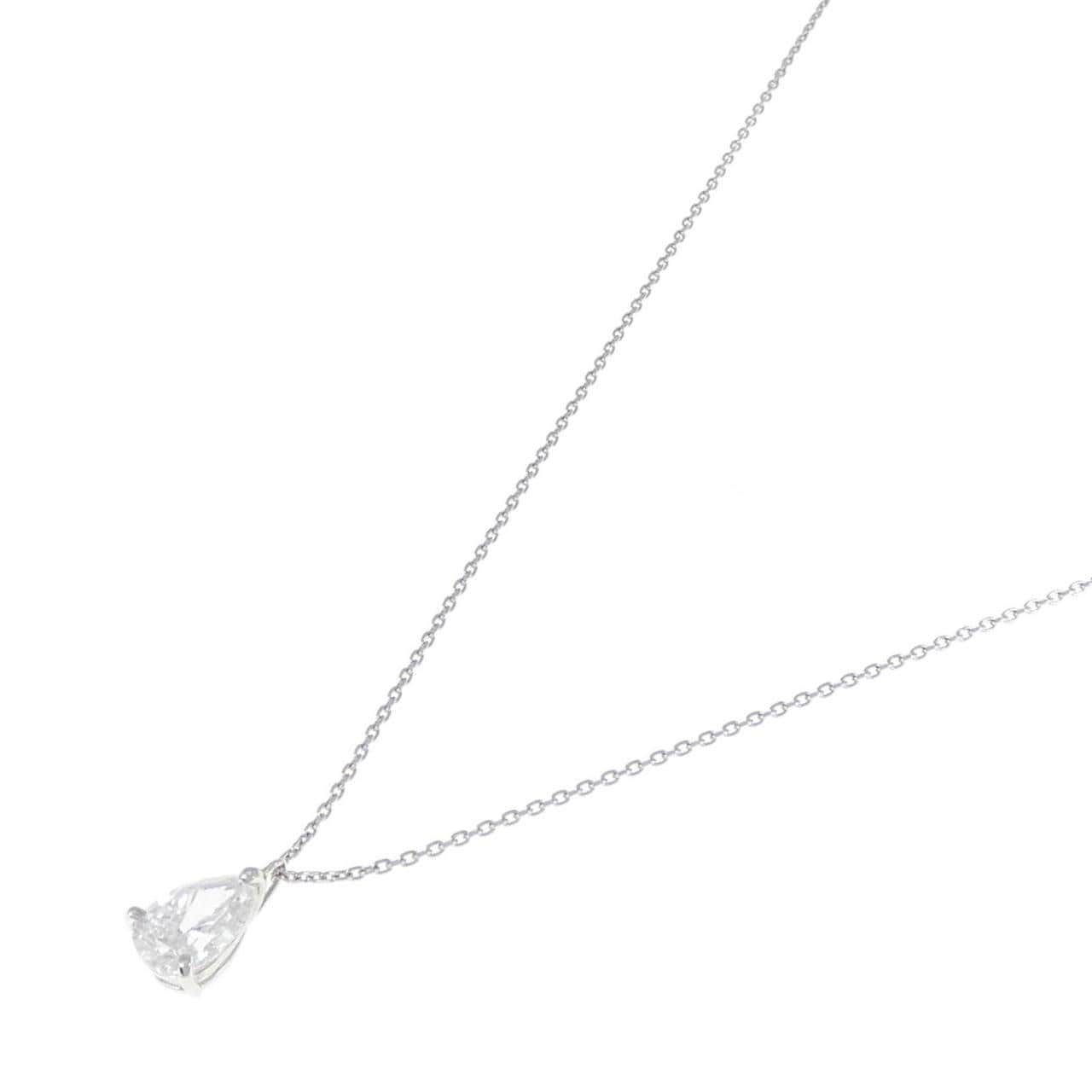 [Remake] PT Diamond Necklace 1.658CT G SI2 Pear Shape