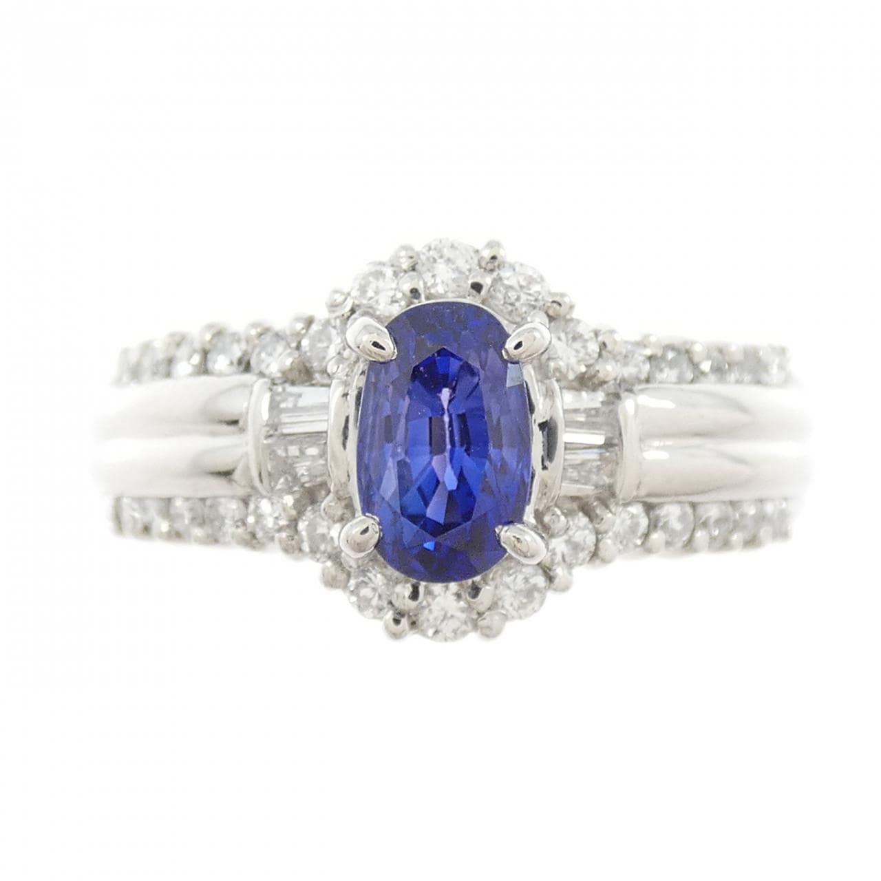 PT900 サファイヤ リング 0.80CT
