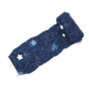 【新品】絞り浴衣反物　海物語