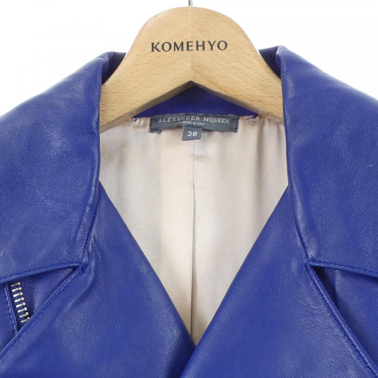 アレキサンダーマックイーン ALEXANDER McQUEEN 377109 レザーライダースジャケット